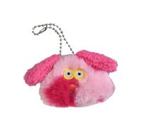 Delightful Scruffy Dog Plush Brooch Dog Pendant Soft Key Ornament Plush Texture Dog Badge Suitable for Animal Lovers