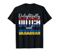 Delightfully Dutch and Ukrainian Mixed Nationalities T-Shirt
