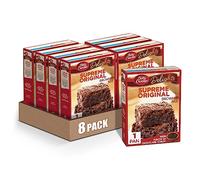 Delights Supreme Original Brownie Mix, 16 oz. (Pack of 8)