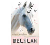 Delilah : Believe in You're Dream's: Personalized Notebook for Girls | Customized Diary | Gift for DELILAH ! Lined Journal 100 Pages | inspirational ... their name | Pink Unicorn (UNICORN DIARY)