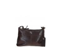 'Delilah' Elegant Real Leather Crossbody Bag Ashwood Leather Brown One Size