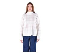 Delilah Tartan Wool Jumper - female - Barbour - Turtlenecks - White - M - Knitwear M