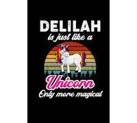 Delilah's Magical Unicorn Diary: A Cute Rainbow Journal for Girls Who Love Unicorns and Dream Big!