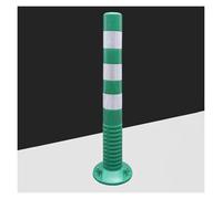 Delineator Post,Traffic Safety Cones, Delineator Post Cone Traffic Cones Safety with Reflective Collar PU Parking for Sport & Driving Training Road Cons(Green,8 Pack)