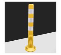 Delineator Post,Traffic Safety Cones, Delineator Post Cone Traffic Cones Safety with Reflective Collar PU Parking for Sport & Driving Training Road Cons(Yellow,8 Pack)