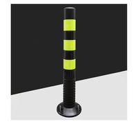Delineator Post,Traffic Safety Cones, Delineator Post Cone Traffic Cones Safety with Reflective Collar PU Parking for Sport & Driving Training Road Cons(Black,10 Pack)