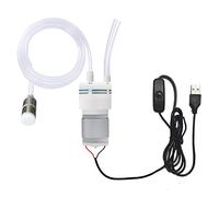 Delinx Portable USB 5V 2L/Min Electric Auto-Siphon Self Priming Pump, Beer Transfer Pump Kit with 6ft Long Food-Grade Hose, for Home Brew Beer, Wine, Mead Kombucha,Coffe