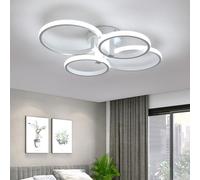 DELIPOP LED Ceiling Light, 56W 6300LM Modern LED Ceiling Lamp 6500K