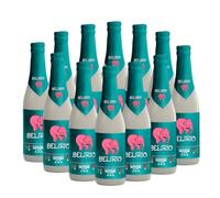 Delirium Delirio Alcohol Free Belgian Dark Beer 330ml Bottles (12 Pack) - 0.0% ABV Belgian Dark Ale, Rich Malty Non Alcoholic Craft Beer Gift Set for Men and Beer Lovers