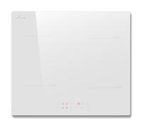 DELITEER Induction Hob 4 Zones with Plug White 60 cm
