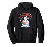Delivering Christmas Miracles Snowman OBGYN Baby Design Pullover Hoodie