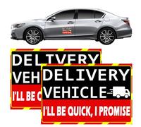 Delivery Driver Magnet for Car or Truck, Delivery Driver Essentials Accessories Must Haves Flex Delivery Driver Sign Magnetic Sign Mail Carrier Accessories