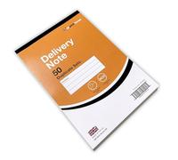 Delivery Note Book Size A5, UK Print House Stationary 50 Pages, Perforated top