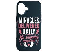 Delivery Nurse Labor RN Miracles L&D Nurse Case for iPhone 16