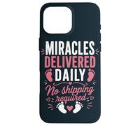 Delivery Nurse Labor RN Miracles L&D Nurse Case for iPhone 16 Pro Max