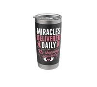 Delivery Nurse Labor RN Miracles L&D Nurse Stainless Steel Insulated Tumbler