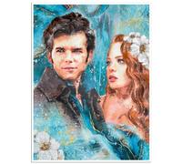 Delizia Art Creations Bridgerton Colin & Penelope Poster for Real Fans of Penelope's Spicy Mystery