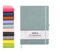 delka A4 Notebook, Notebook A4 Note Book Note Pad Journal Notebook A4 Notepad, Notebook for Office School Home Business Writing & Note Taking (MATTE GREEN, Pack of 1)