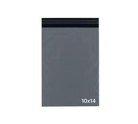 delka Mailing Bags, Durable Grey Poly Mailer Bags, Tear-Resistant Shipping Envelopes for Clothing, Documents, Strong Self-Seal Adhesive, Waterproof & Lightweight (10x14, 100PK)