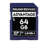Delkin ADVANTAGE 64GB UHS-I SDHC Memory Card