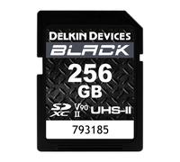 Delkin BLACK 256GB (300MB/s) UHS-II V90 SDXC Rugged Memory Card
