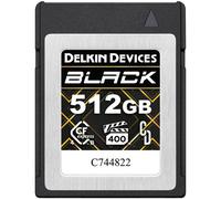 Delkin Devices Black 512GB CFexpress™ Type B 4.0 VPG400 Memory Card - High-Speed Performance for Professional Photography & Videography (512GB)