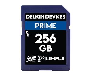 Delkin Devices 256 GB Prime SDXC UHS-II U3/V60 Memory Card