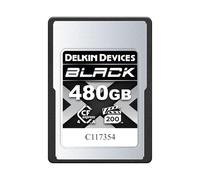 Delkin Devices 480GB Black CFexpress Type A Memory Card - Up to 1830MB/s Read, 1710MB/s Write Speeds for 8K, 6K & 4K Video, VPG200