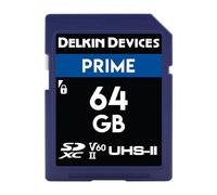Delkin Devices 64 GB Prime SDXC UHS-II U3/V60 Memory Card