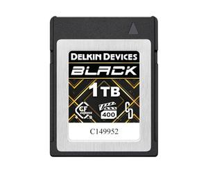 Delkin Devices BLACK 1TB CFexpress™ Type B 4.0 VPG400 Memory Card - High-Speed Performance for Professional Photography & Videography (1, TB)