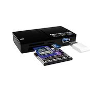 Delkin Devices DDREADER-48 USB 3.0 Multi-Slot CFast 2.0/SD UHS-II/MicroSD UHS-I Memory Card Reader - Black