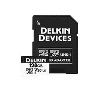 Delkin Devices Drone 256GB microSD Card UHS-I U3 V30 A2 - 190MB/s Read, 155MB/s Write - Designed for Drones, 4K UHD Video, DJI Compatible, microSDXC with Adapter (256, GB)