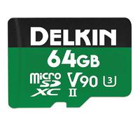 Delkin POWER 64GB (300 MB/s) UHS-II V90 MicroSDXC Memory Card