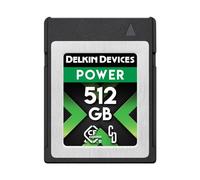 Delkin Power Memory Card - CFexpress Type B 4.0 for Digital Cameras | Ideal for Express Transfer of Images and Videos for Storage | Memory Card Storage (512GB)