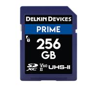 Delkin PRIME 256GB (280MB/s) UHS-II V60 SDXC Memory Card