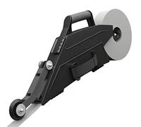 DELKOtools ZUNDER Drywall Banjo Taping Tool with Reversible Inside Corner Roller Wheel - Dual Right/Left Hand Operation
