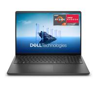 Dell 16 Laptop DC16255 16-Inch 2K (1920x1200), AMD Ryzen 7 250, AMD Radeon Graphics, 16GB DDR5 RAM, 1TB SSD, Windows 11 Home, Fingerprint Reader, UK Qwerty Backlit Keyboard, Carbon Black