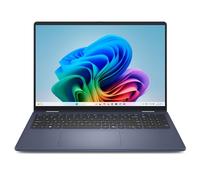 Dell 16 Plus 2-in-1 Laptop Copilot+ db06250 16.0-inch 16:10 2.5K (2560 x 1600) Touch HDR 600, Intel Core Ultra 7 Series 2, Intel Arc Graphics, 16GB RAM, 1TB SSD, FHD Camera, Windows 11 Home - Blue