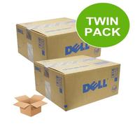 Dell 1700 Printer Toner Cartridges (2 Pack) -593-10038 Multipack Original