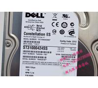 Dell 1TB 6G 7.2K 3.5" SAS U738K 0U738K HDD Hard Drive