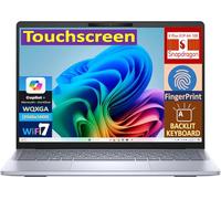 Dell 2025 Inspiron 14 Plus AI PC Laptop 14.0" Touchscreen IPS WQXGA 400 Nits Display (Snapdragon X Plus X1P-64-100, 16GB LPDDR5X, 512GB SSD, Qualcomm Adreno, Backlit KB, Fingerprint, Win11H)