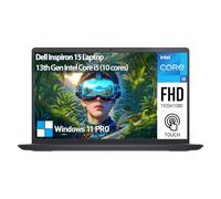 Dell 2025 Inspiron 15 3000 Touchscreen Laptop Computer, 15.6" FHD IPS Touch Screen Business Laptop PC, 13th Gen Intel 10-Core i5, Windows 11 Pro | 10-Key Number Pad| 64GB RAM 2TB SSD