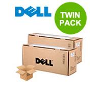Dell Printer Toner Cartridges 2235dn - Original Multipack (2 Pack) 593-10330, CR963