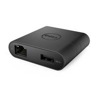 DELL USB-C - HDMI / VGA / Ethernet / USB 3.0. Black