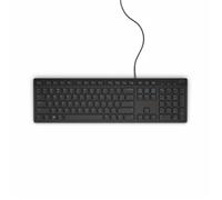 Dell 580-ADGR Multimedia Keyboard Russian QWERTY Wired USB Black