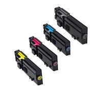 Dell 593-BBBQ/BBBR Full Set Original Toners (4 Pack)