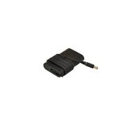 Dell 65W AC adapter with 19.5V output 3.34A current 7.4mm x 5.0mm connector compatible with Dell Latitude laptops.
