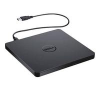 Dell External USB Slim DVD RW Drive DW316, Plug and Play | CD Burner, CyberLink Media Suite 12, 14.4 cm x 13.75 cm x 1.4 cm, 200g, DW316