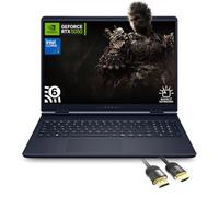 Dell Alienware 16 Aurora AC16250 Gaming Laptop, Intel Core 7 240H, NVIDIA GeForce RTX 5050, 16" WQXGA 120Hz IPS, 16GB RAM, 2TB SSD, WiFi 6, PDG HDMI Cable, US Version KB, Windows 11 Pro