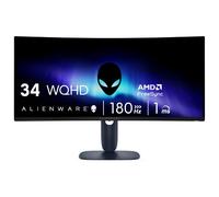 Dell Alienware AW3425DWM 34" Ultrawide Quad HD 180Hz 1ms Freesync Height Adjustable Curved Gaming Monitor